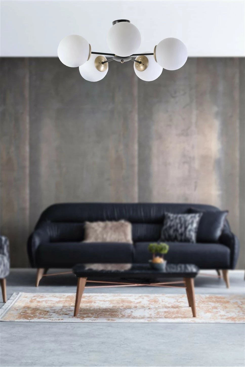 Llambë tavani Opviq Venüs, 5 gota të bardha