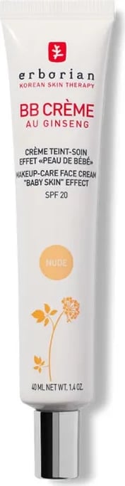 BB krem Erborian Au Ginseng Nude SPF 20, 40ml