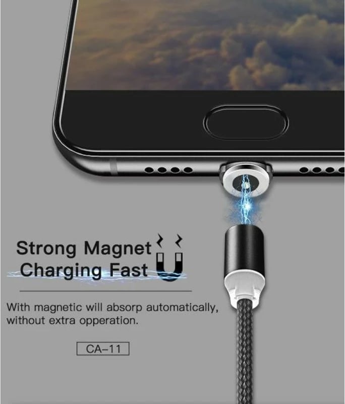 Kabllo Mbushes Me Magnet 1.1m 2.4a