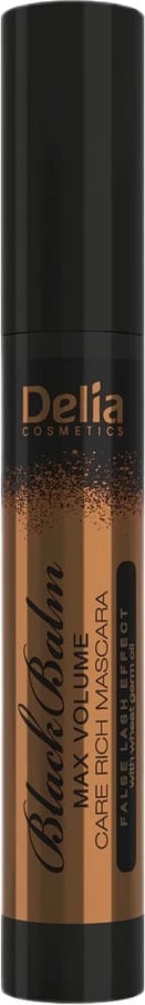 Maskarë Delia Max Volume Care Rich Black Balm për femra e zezë 14ml