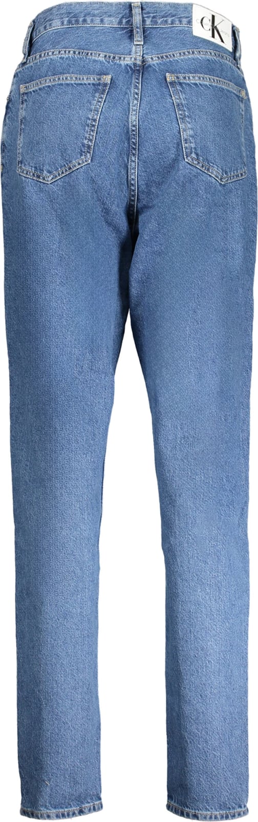 Xhinse femra Calvin Klein mom jeans, të kaltërta