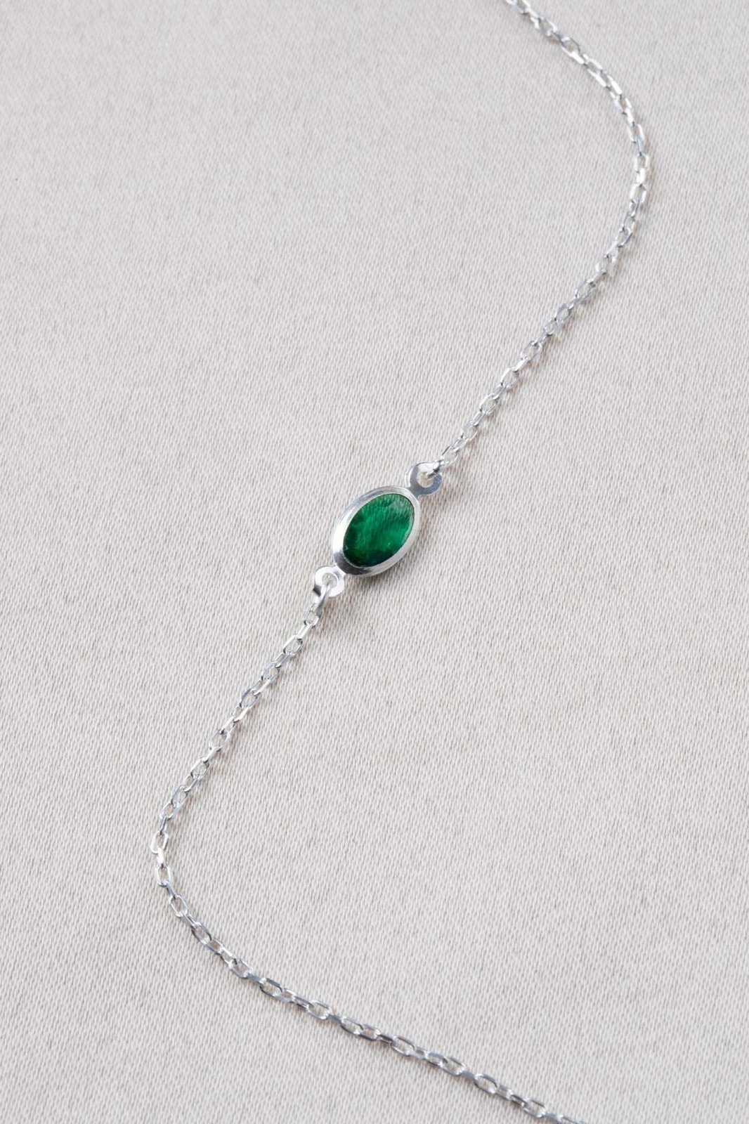 Byzylyk argjendi me gur të gjelbër, Jumeon, TFNY65227