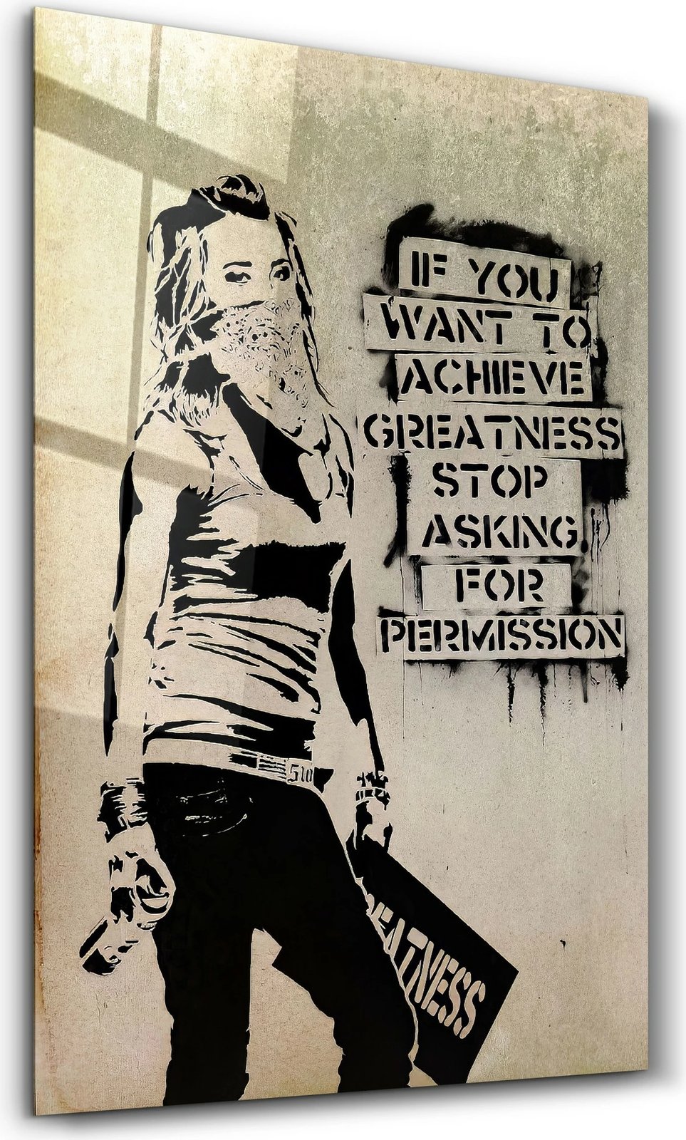 Pikturë dekorative xhami të temperuar, shumëngjyrëshe, SPR-1353, 46x72cm