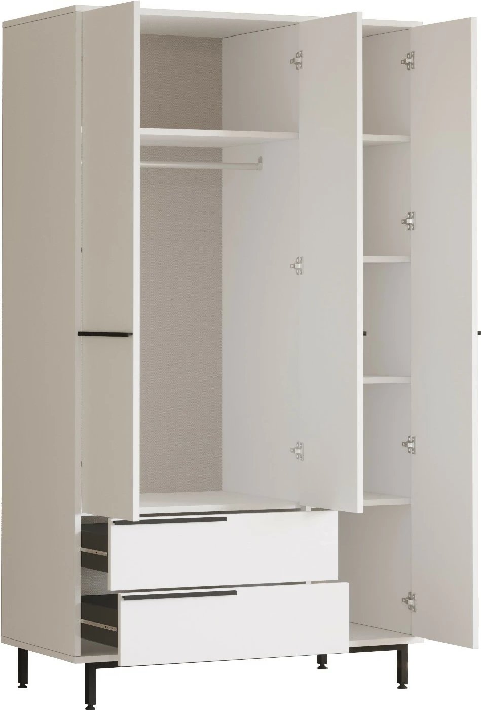 Dollap Hanah Home, On15-W, ngjyrë e bardhë