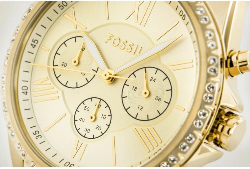 Orë dore për femra Fossil, të arta