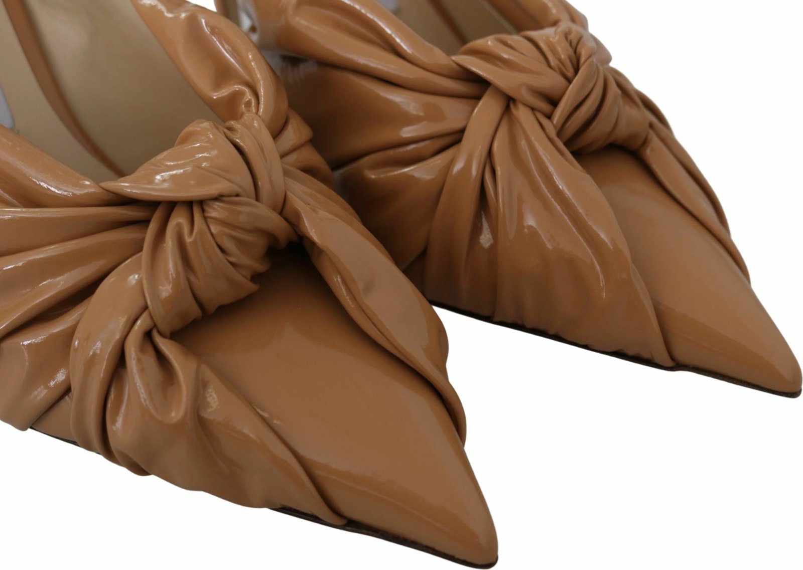 Këpucë me taka për femra Jimmy Choo, të kafta 