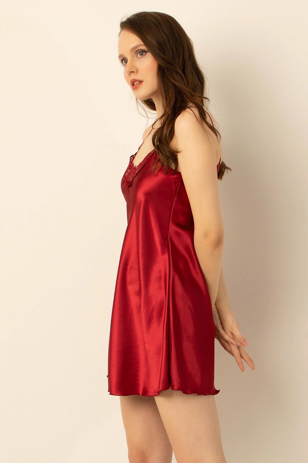 Këmishë nate Jumeon, 001-018049, e kuqe