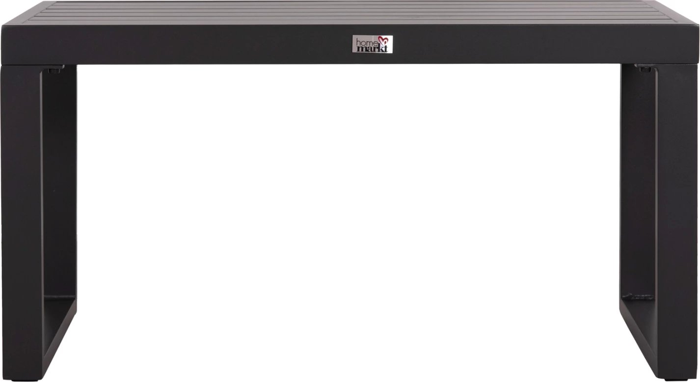 Tavolinë anësore për shezlong, alumin, ngjyrë gri e errët, SENTRY FH6275.03, 87x43.5x45cm