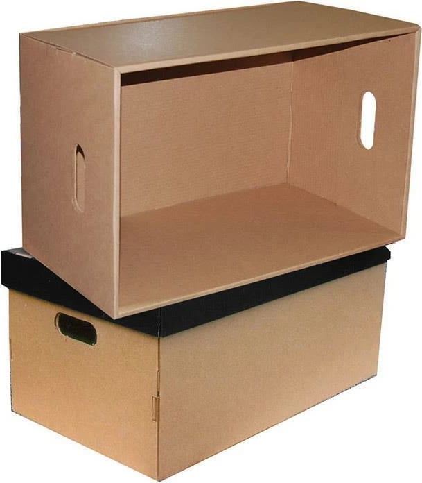 Kuti e madhe NEXT me kapak të zi H31x66x40cm