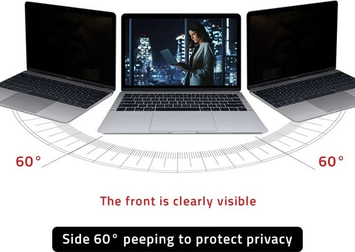 Filtër privatësie Qoltec 51050, 13.3 inç, 16:9