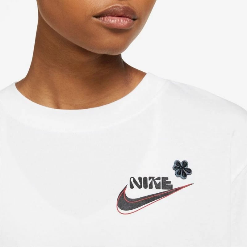 Maicë Nike SPORTSWEAR për femra, e bardhë
