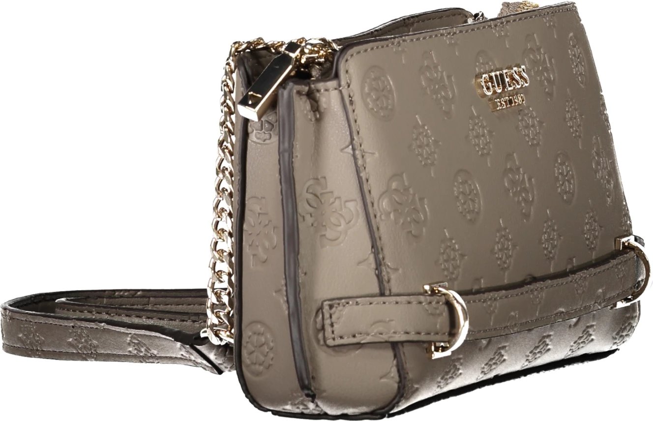 Çantë për femra GUESS JEANS Zarela Mini, kafe