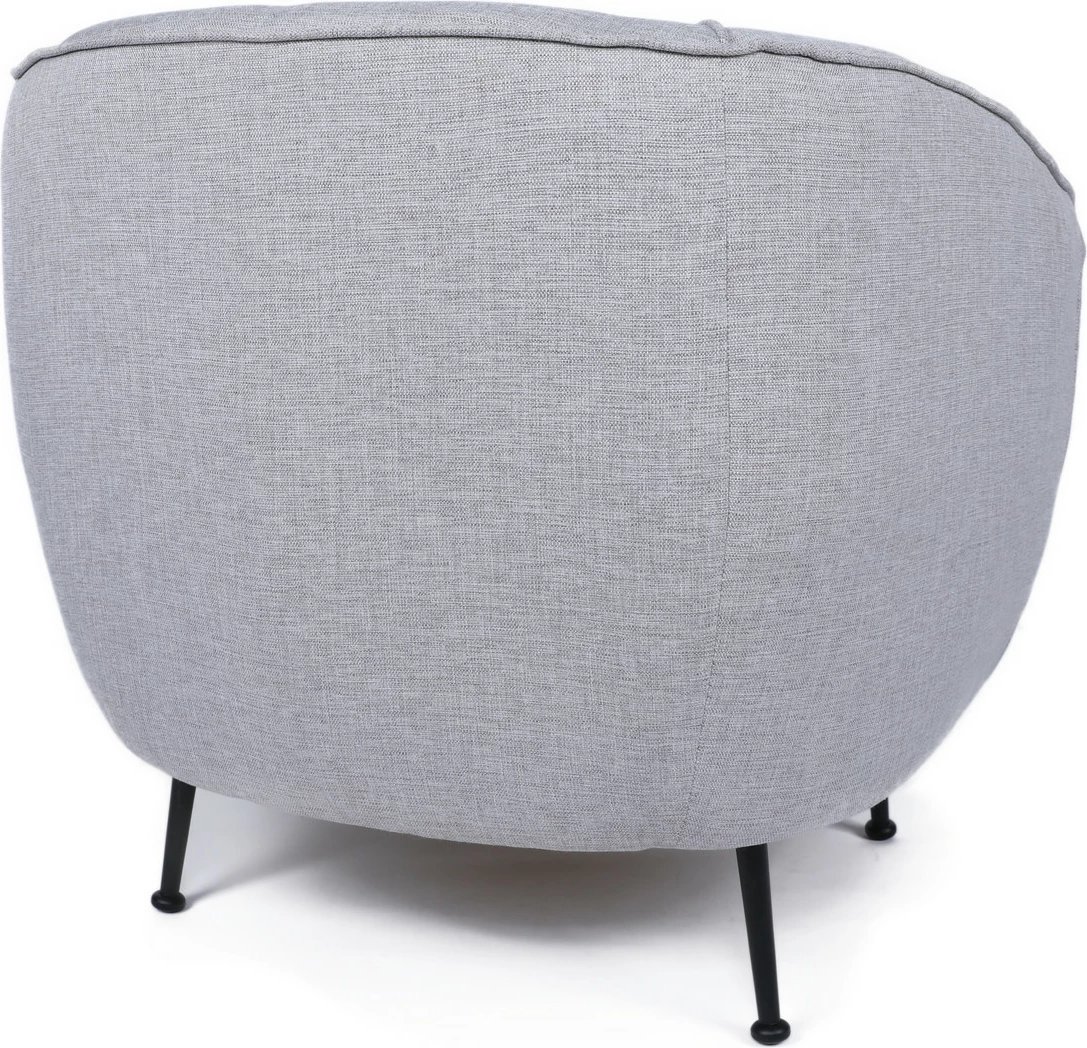 Karrige Wing Atelier del Sofa, Piccoli (Bony), lino, ngjyrë gri e çelët