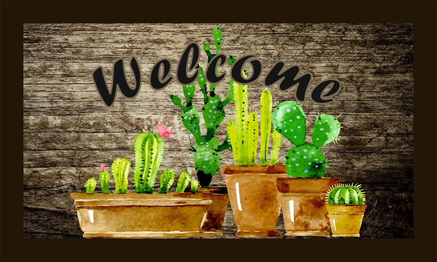 Shilte hyrëse PVC Aberto Design, kaktus