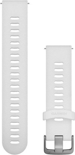 Rrip silikoni Garmin Quick Release 20mm për Smartwatch, bardhë