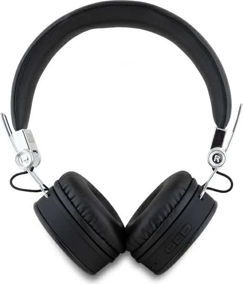 Kufje Guess GUBH70PGTSPSK Bluetooth on-ear, Classic Round, e zezë