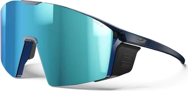Syze dielli sportive Julbo Edge Cover, Polarized 4 HD, blu/gri