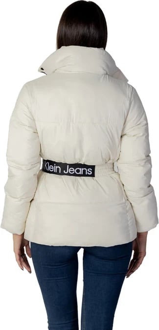 Jakne për femra Calvin Klein Jeans, bezhë