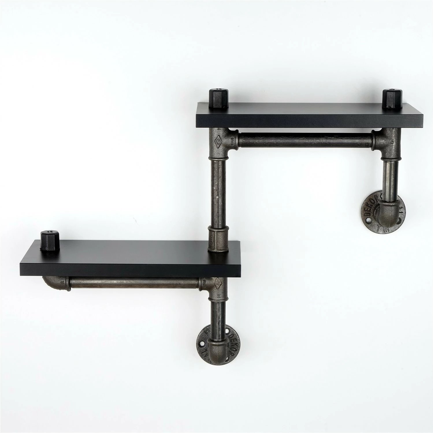 Raft muri me tuba, ngjyrë e zezë, BORURAF242