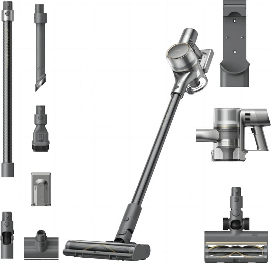 Fshesë me korrent vertikale Dreame R20, pa kabllo, 0.6L, Gri