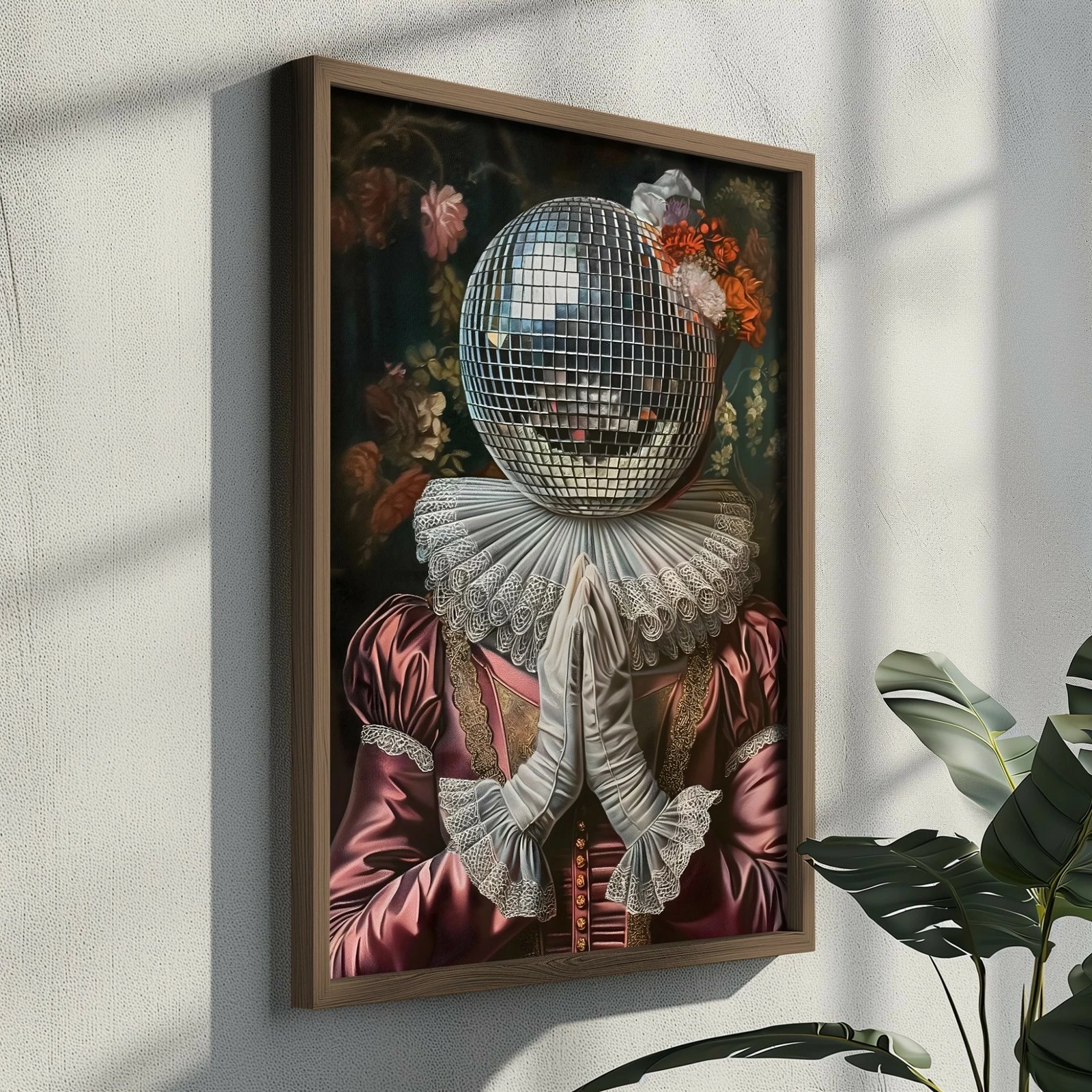 Pikturë dekorative me kornizë MDF, Wallity, GE131-L