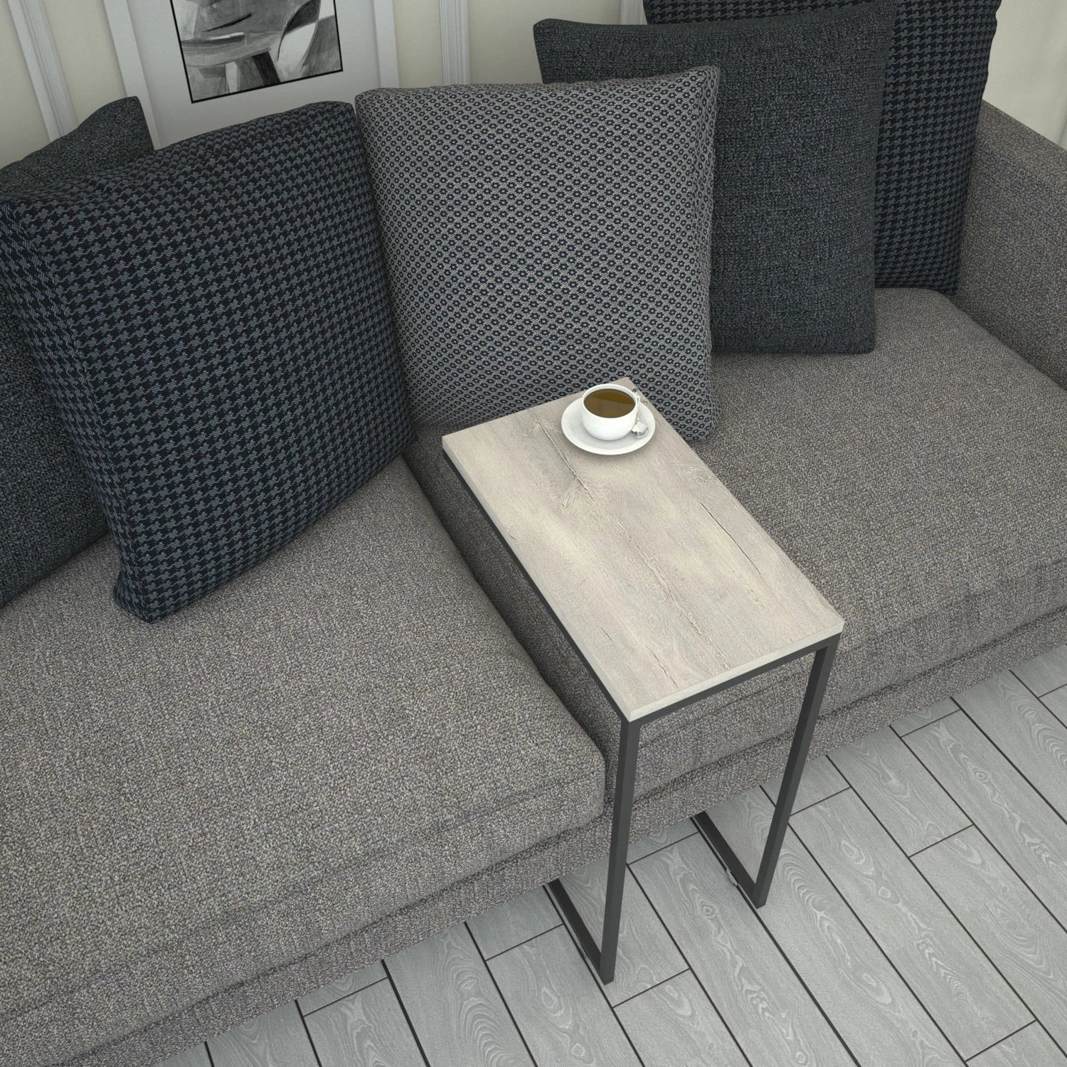 Tavolinë anësore Hanah Home, Callen, ngjyrë lisi