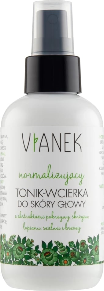 Tonic për skalp të flokëve për femra VIANEK Normalizing, 150ml