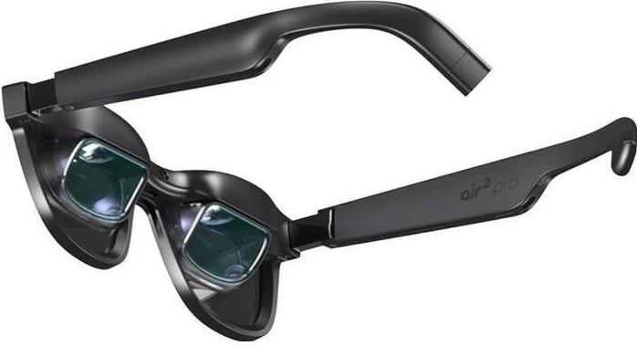 Syze VR XREAL Air 2 Pro, USB-C, 120 Hz, fushë pamore e gjerë, të zeza