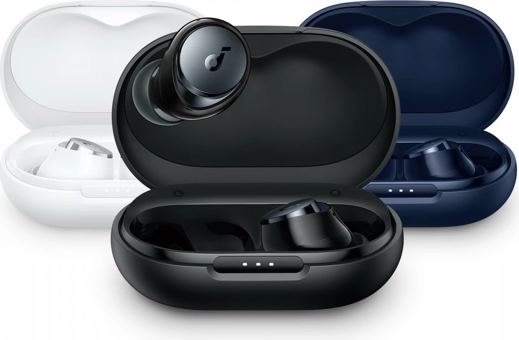 Kufje Soundcore Anker Space A40 v2, Bluetooth, ANC, Blu