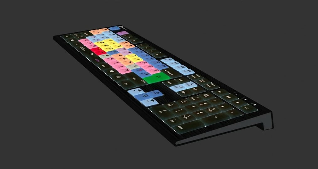 Tastierë LogicKeyboard Astra 2 Classic UK për Avid Media Composer, PC