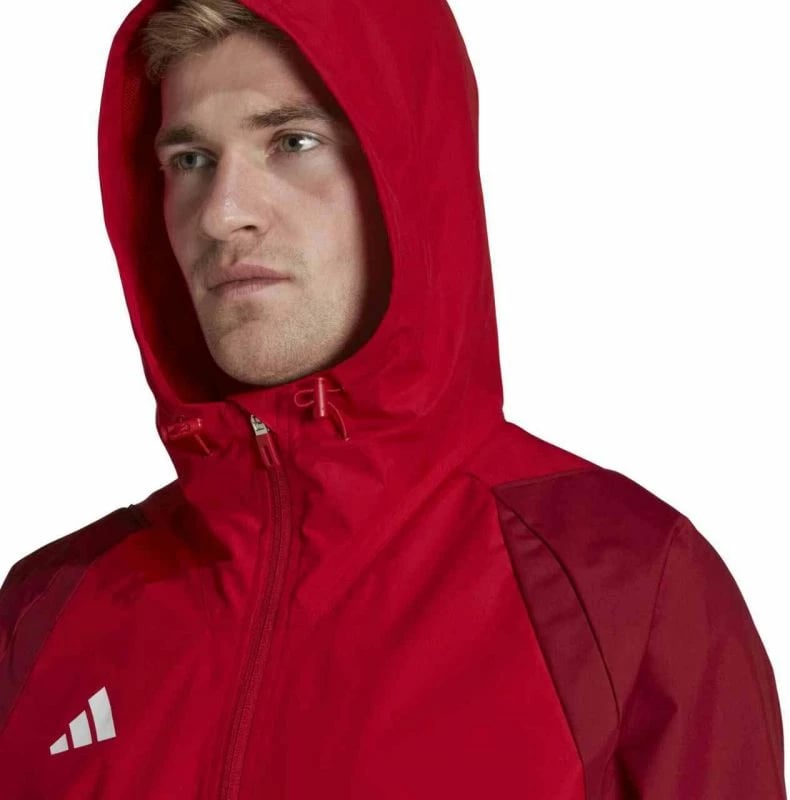 Jakne adidas për meshkuj, e kuqe