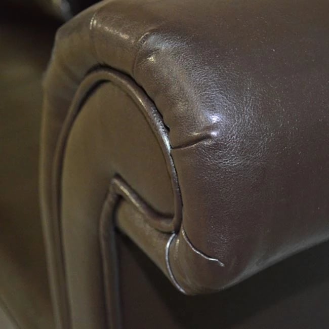 Reel Chesterfield Niovi, ngjyrë kafe e errët, krahu i djathtë, FH3008.01, 190x61x84cm