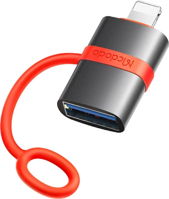 Adapter Mcdodo OT-2600 USB-A në Lightning, i zi