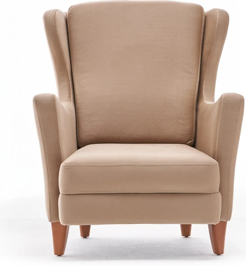 Karrige berjer Lola, krem, Atelier del Sofa