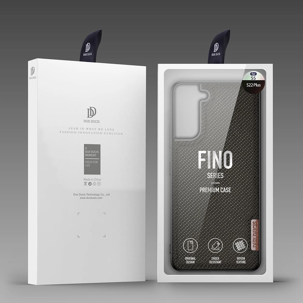 Mbështjellës Dux Ducis Fino për Samsung Galaxy S22+, najlon, Gjelbër
