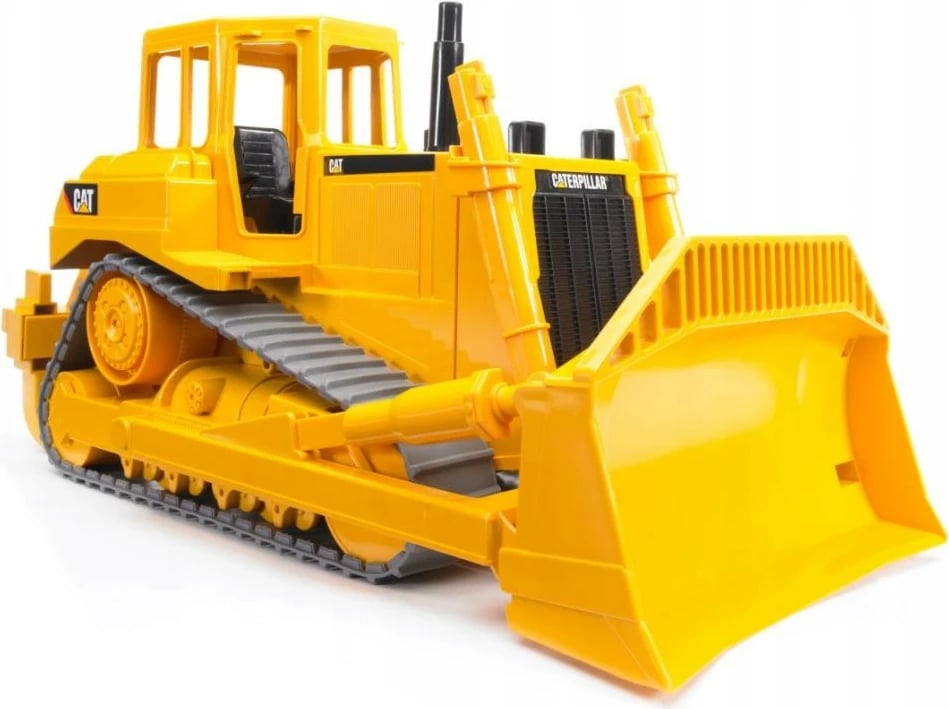 Lodër buldozer BRUDER Caterpillar BR-02422, plastikë, verdhë/zezë