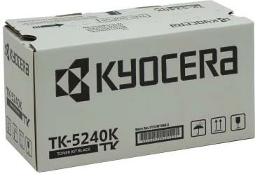 Toner Kyocera TK-5240K rendiment 2,400–4,400 faqe, i zi