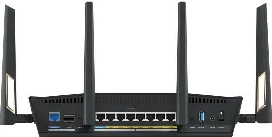 Router WiFi Asus RT-BE88U, Wi-Fi 7, 4 antena, i zi