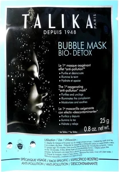 Maskë për fytyrë unisex Talika Bubble Mask Bio-Detox 25g