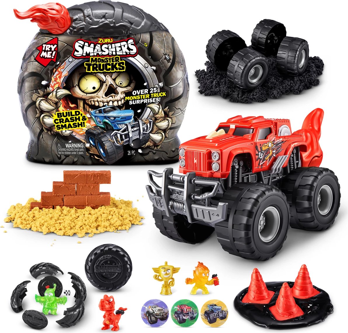Smashers Monster Truck Surprise by ZURU (Styles Vary)