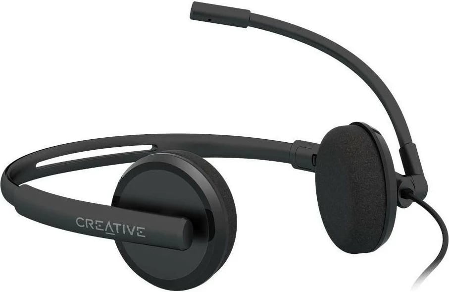 Kufje Creative HS230, USB, të zeza