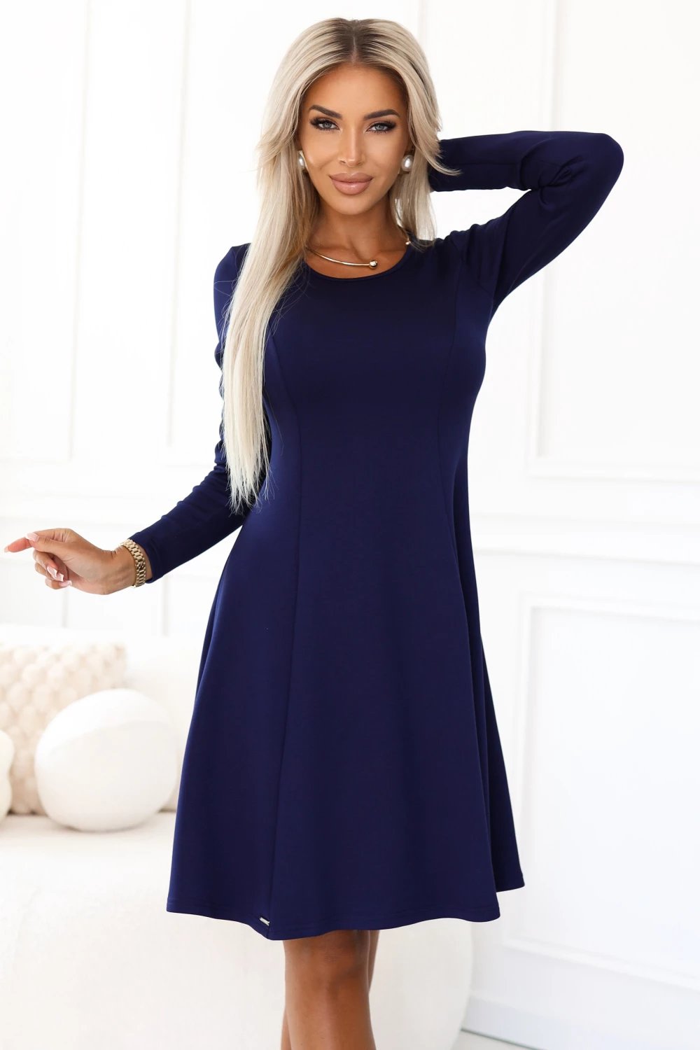 Fustan për femra Numoco 217774, navy blue