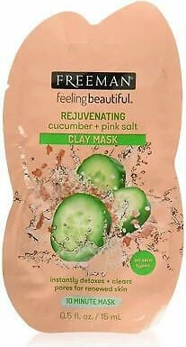Maskë për fytyrë Freeman Rejuvenating Clay Mask Cucumber + Pink Salt, 15ml