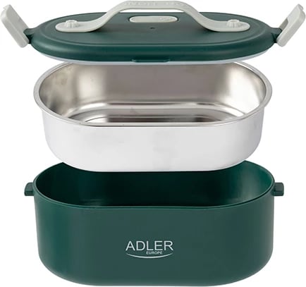 Kuti dreke elektrike, Adler, AD 4505, 0.8L, inox SUS304, 48W, me lugë, e gjelbër