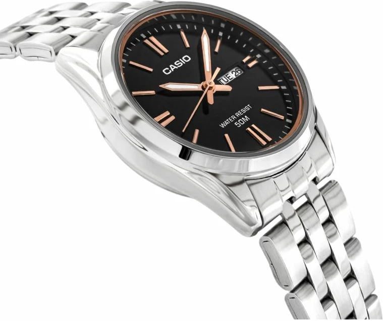 Orë dore për femra CASIO, argjendi