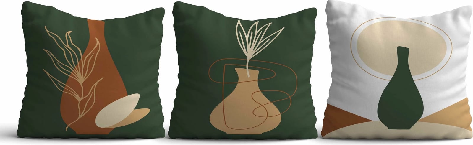Set jastëkësh dekorativ (3 copë), Aberto Design, HMI-KIR-127