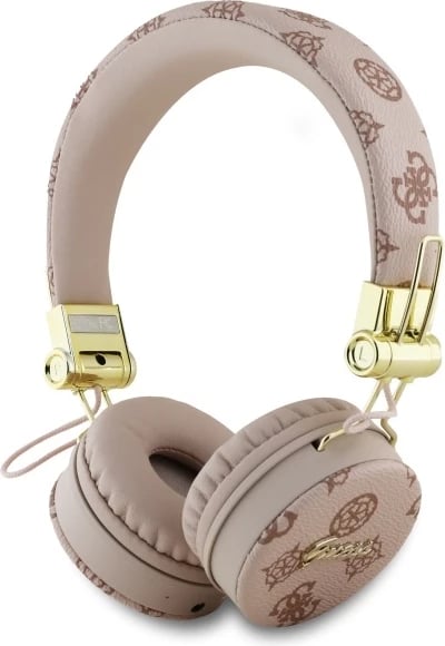 Kufje Guess Peony Script Round Shape Bluetooth, kafe