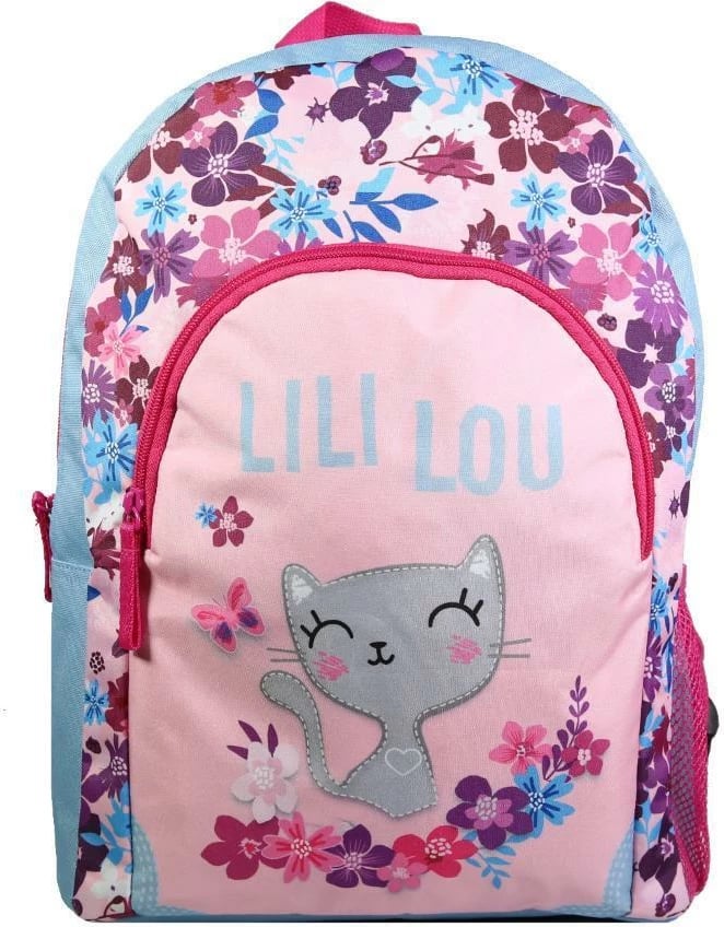 Çantë fëmijësh GRIDE Lily Lou, H37x11x28cm, Rozë