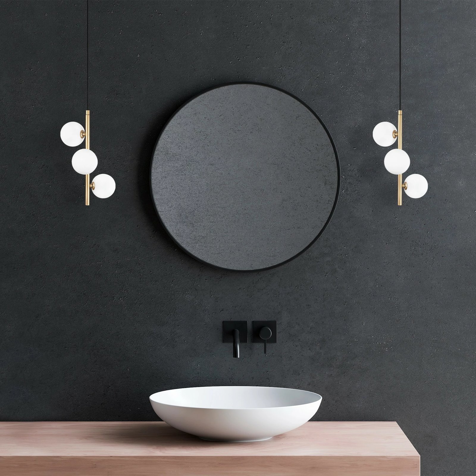 Llambë tavani Opviq, Domino - 11046, ngjyrë ari, lartësi e rregullueshme