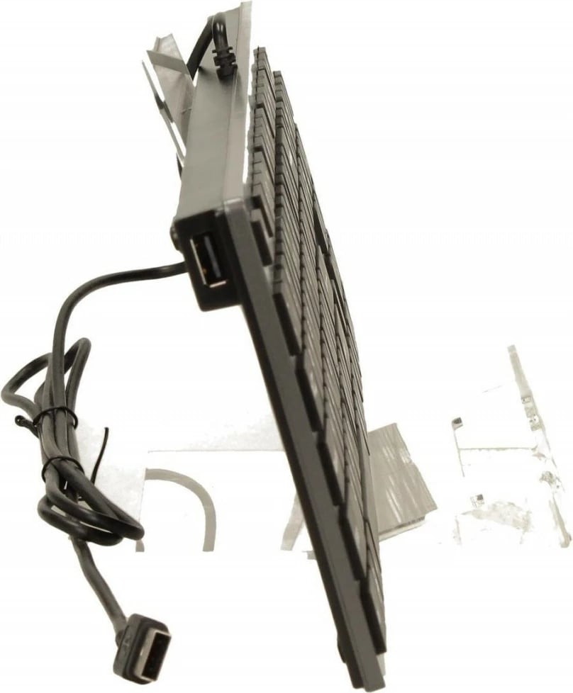 Tastierë A4 Tech KV-300H, me kabllo USB, Gri